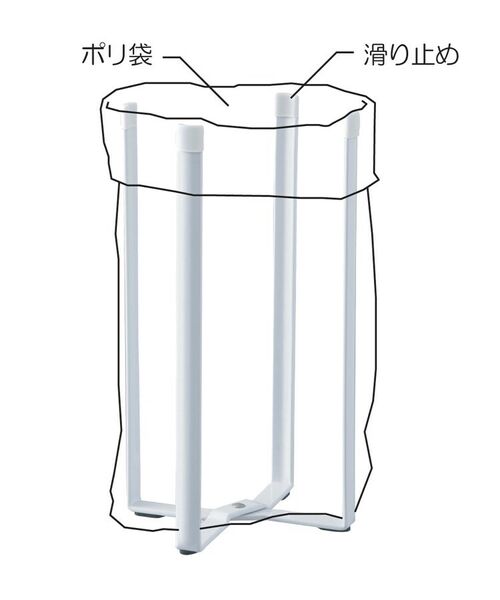 212 KITCHEN STORE / トゥーワントゥーキッチン ストア インテリア・インテリア雑貨 | キッチンエコスタンド WH 山崎実業 ＜tower タワー＞ | 詳細3