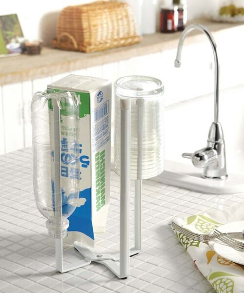 212 KITCHEN STORE/トゥーワントゥーキッチン ストア キッチンエコスタンド WH 山崎実業 <tower タワー> ホワイト(879) 00 212 KITCHEN STORE/トゥーワントゥーキッチン ストア キッチンエコスタンド WH 山崎実業 <tower タワー> ホワイト(879) 00