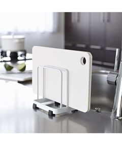 212 KITCHEN STORE / トゥーワントゥーキッチン ストア キッチンツール | カッティングボードスタンド WH 山崎実業 ＜tower タワー＞