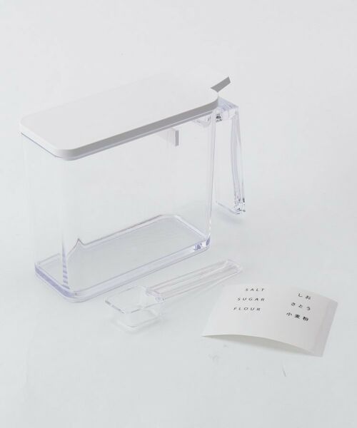 212 KITCHEN STORE / トゥーワントゥーキッチン ストア キッチンツール | 調味料ストッカー S WH 212Kオリジナルカラー 山崎実業 ＜tower タワー＞ | 詳細1