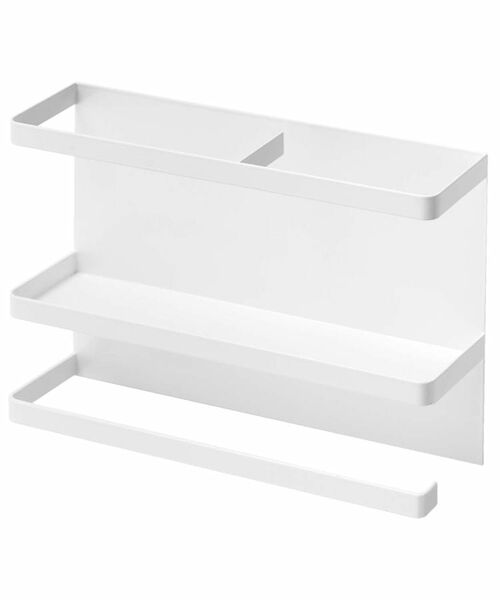 212 KITCHEN STORE / トゥーワントゥーキッチン ストア キッチンツール | マグネットキッチンペーパー&ラップホルダー WH 山崎実業 ＜tower タワー＞ | 詳細2