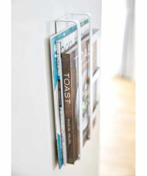 212 KITCHEN STORE / トゥーワントゥーキッチン ストア キッチンツール | マグネット冷蔵庫レシピラック WH 山崎実業 ＜tower タワー＞ | 詳細5