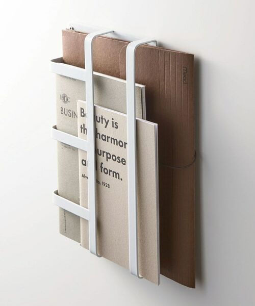 212 KITCHEN STORE / トゥーワントゥーキッチン ストア キッチンツール | マグネット冷蔵庫レシピラック WH 山崎実業 ＜tower タワー＞ | 詳細6