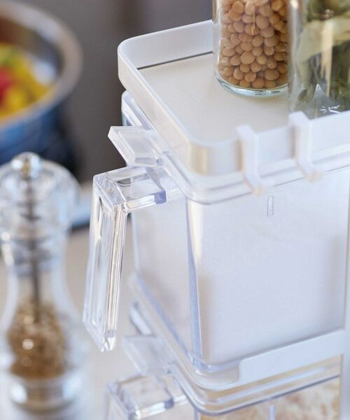 212 KITCHEN STORE / トゥーワントゥーキッチン ストア キッチンツール | 調味料ストッカー&ラック3段スリム WH 山崎実業 ＜tower タワー＞ | 詳細2