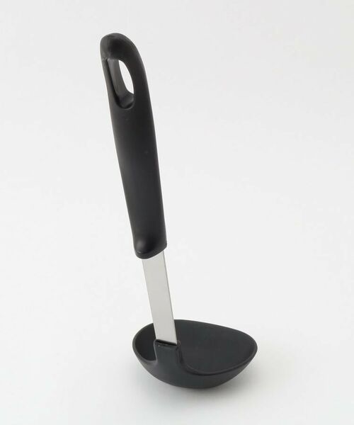 212 KITCHEN STORE / トゥーワントゥーキッチン ストア キッチンツール | ミドルナイロンお玉 ＜フルベジスマイルブラック＞ | 詳細2