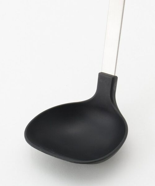 212 KITCHEN STORE / トゥーワントゥーキッチン ストア キッチンツール | ミドルナイロンお玉 ＜フルベジスマイルブラック＞ | 詳細4