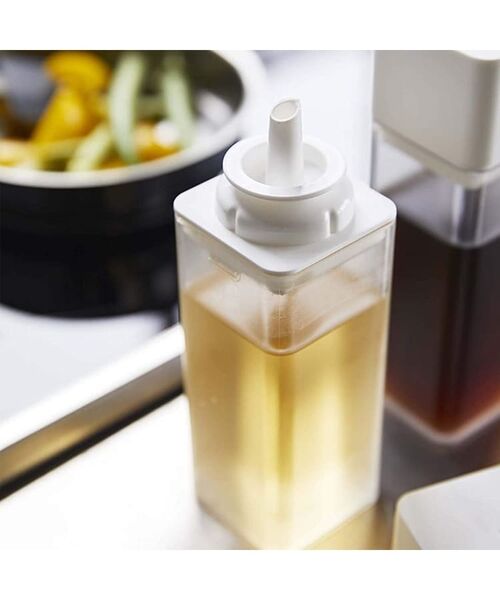 212 KITCHEN STORE / トゥーワントゥーキッチン ストア キッチンツール | 詰め替え用調味料ボトル WH 山崎実業 ＜tower タワー＞ | 詳細3