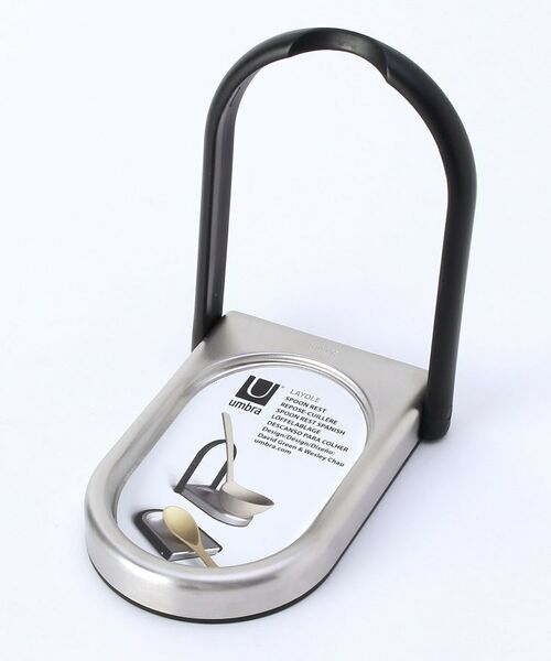 212 KITCHEN STORE / トゥーワントゥーキッチン ストア キッチンツール | レイドル スプーンレスト ニッケル BK ＜Umbra アンブラ＞ | 詳細2