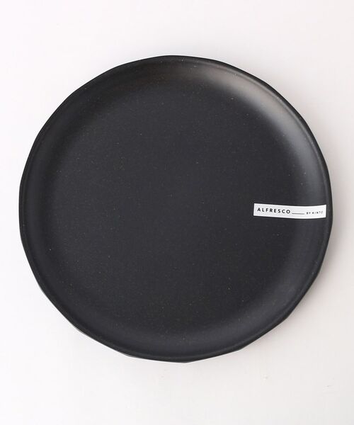 212 KITCHEN STORE / トゥーワントゥーキッチン ストア 食器 | プレート 25cm BK ＜ALFRESCO アルフレスコ＞ | 詳細1