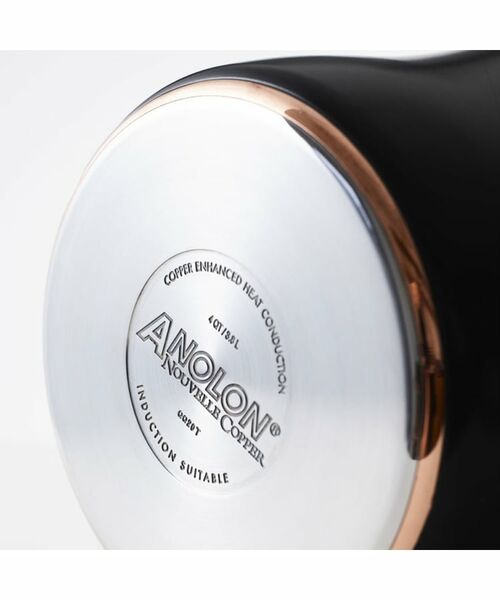 212 KITCHEN STORE / トゥーワントゥーキッチン ストア キッチンツール | ANOLON (アナロン) ヌーヴェルカッパー ルクス 両手鍋 20cm | 詳細4