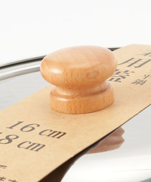 212 KITCHEN STORE / トゥーワントゥーキッチン ストア キッチンツール | ステンレス雪平鍋 兼用蓋 16・18cm用 ＜にちにち道具＞ | 詳細2