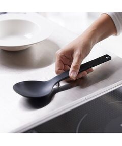 212 KITCHEN STORE / トゥーワントゥーキッチン ストア キッチンツール | シリコーン調理スプーン BK 山崎実業 ＜tower タワー＞