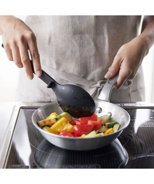 212 KITCHEN STORE / トゥーワントゥーキッチン ストア キッチンツール | シリコーン調理スプーン BK 山崎実業 ＜tower タワー＞ | 詳細5