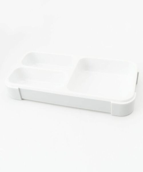 212 KITCHEN STORE / トゥーワントゥーキッチン ストア インテリア・生活雑貨・ホビー・ステーショナリー | 薄型弁当箱 抗菌 フードマン 400ml ライトグレー | 詳細4