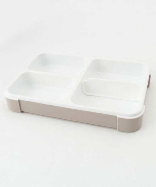 212 KITCHEN STORE / トゥーワントゥーキッチン ストア インテリア・生活雑貨・ホビー・ステーショナリー | 薄型弁当箱 抗菌 フードマン 600ml グレーベージュ | 詳細3