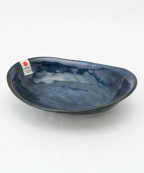 212 KITCHEN STORE / トゥーワントゥーキッチン ストア 食器 | 窯変オーバルカレー ネイビー | 詳細1