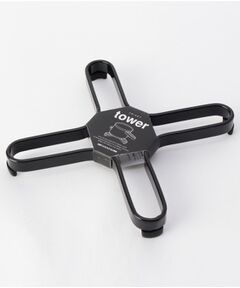 212 KITCHEN STORE / トゥーワントゥーキッチン ストア キッチンツール | ナベ敷き BK 山崎実業 ＜tower タワー＞