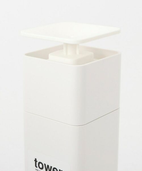 212 KITCHEN STORE / トゥーワントゥーキッチン ストア インテリア・生活雑貨・ホビー・ステーショナリー | 片手で出せるディスペンサー WH 山崎実業 ＜tower タワー＞ | 詳細4