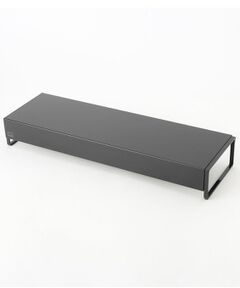 212 KITCHEN STORE / トゥーワントゥーキッチン ストア キッチンツール | 奥行ワイド棚付き伸縮排気口カバー BK 山崎実業 ＜tower タワー＞