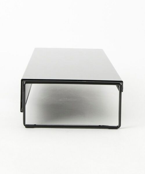 212 KITCHEN STORE / トゥーワントゥーキッチン ストア キッチンツール | 奥行ワイド棚付き伸縮排気口カバー BK 山崎実業 ＜tower タワー＞ | 詳細3