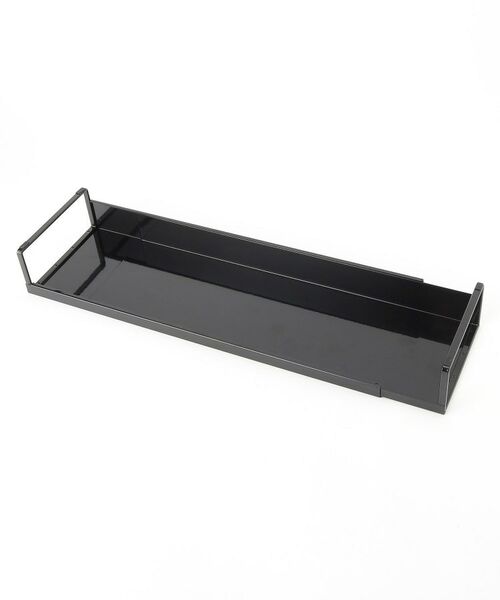 212 KITCHEN STORE / トゥーワントゥーキッチン ストア キッチンツール | 奥行ワイド棚付き伸縮排気口カバー BK 山崎実業 ＜tower タワー＞ | 詳細8