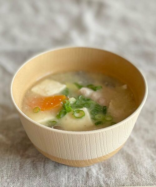 212 KITCHEN STORE / トゥーワントゥーキッチン ストア 食器 | やさしい彩 抗菌羽反汁椀 キナリ色 | 詳細5