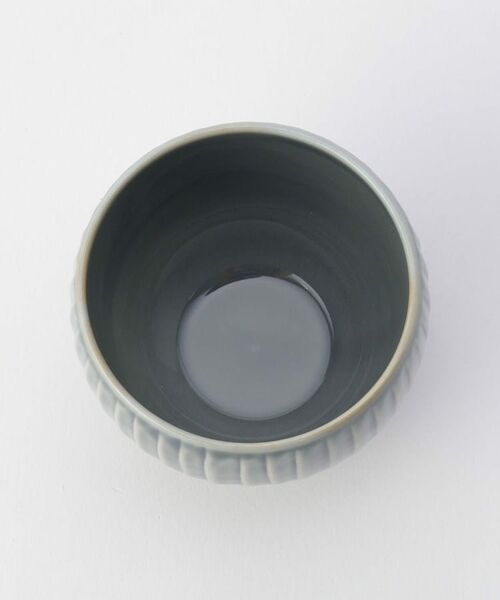 212 KITCHEN STORE / トゥーワントゥーキッチン ストア 食器 | 彫刻紋 (藍墨) 小碗 草林彫 | 詳細3