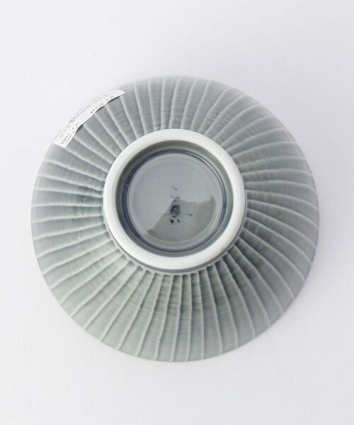 212 KITCHEN STORE / トゥーワントゥーキッチン ストア 食器 | 彫刻紋 (藍墨) 茶碗 草林彫 | 詳細4