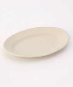 212 KITCHEN STORE / トゥーワントゥーキッチン ストア 食器 | 信楽 オーバル皿 20cm 白 ＜Homeland ホームランド＞