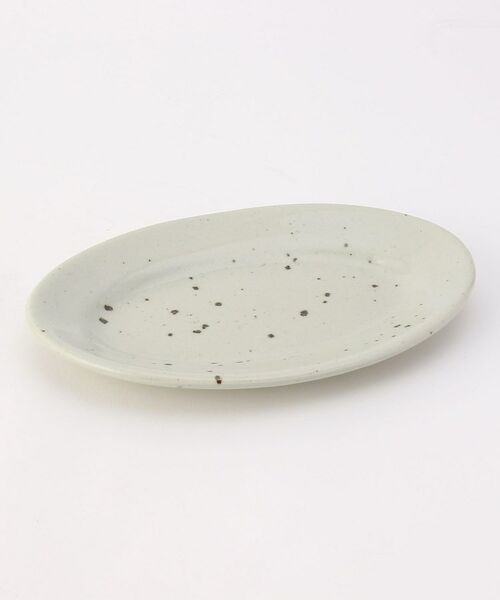 212 KITCHEN STORE / トゥーワントゥーキッチン ストア 食器 | 信楽 オーバル皿 20cm 斑点 ＜Homeland ホームランド＞ | 詳細1
