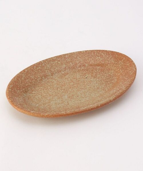 212 KITCHEN STORE / トゥーワントゥーキッチン ストア 食器 | 信楽 オーバル皿 20cm 緋色 ＜Homeland ホームランド＞ | 詳細1