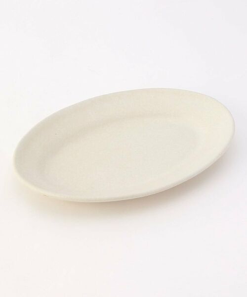 212 KITCHEN STORE / トゥーワントゥーキッチン ストア 食器 | 信楽 オーバル皿 24cm 白 ＜Homeland ホームランド＞ | 詳細1