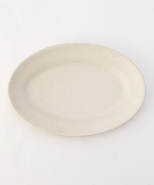 212 KITCHEN STORE / トゥーワントゥーキッチン ストア 食器 | 信楽 オーバル皿 24cm 白 ＜Homeland ホームランド＞ | 詳細3