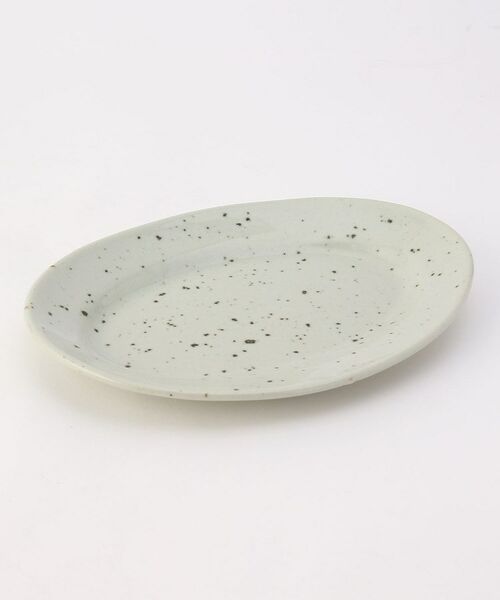 212 KITCHEN STORE / トゥーワントゥーキッチン ストア 食器 | 信楽 オーバル皿 24cm 斑点 ＜Homeland ホームランド＞ | 詳細1