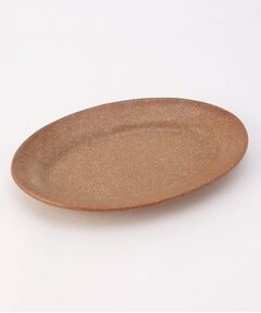 212 KITCHEN STORE / トゥーワントゥーキッチン ストア 食器 | 信楽 オーバル皿 24cm 緋色 ＜Homeland ホームランド＞