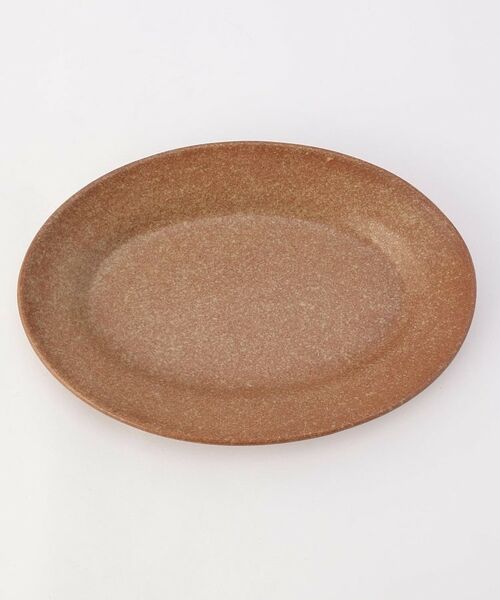 212 KITCHEN STORE / トゥーワントゥーキッチン ストア 食器 | 信楽 オーバル皿 24cm 緋色 ＜Homeland ホームランド＞ | 詳細3