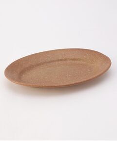 212 KITCHEN STORE / トゥーワントゥーキッチン ストア 食器 | 信楽 オーバル皿 28cm 緋色 ＜Homeland ホームランド＞