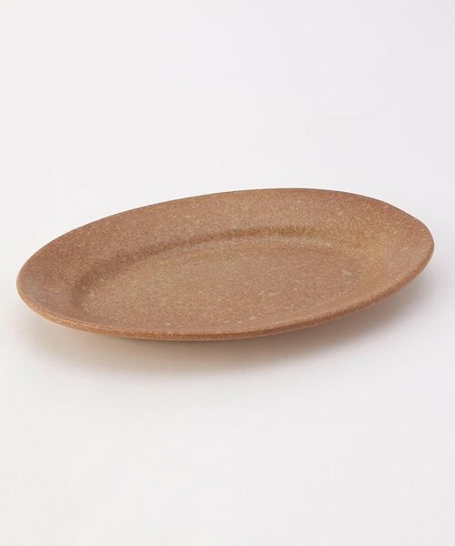 212 KITCHEN STORE / トゥーワントゥーキッチン ストア 食器 | 信楽 オーバル皿 28cm 緋色 ＜Homeland ホームランド＞ | 詳細1