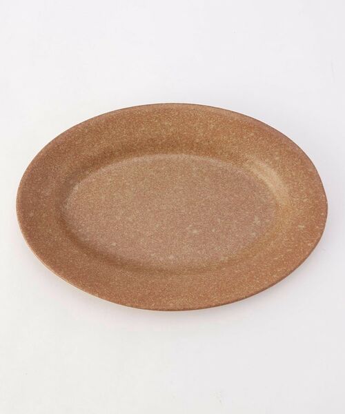 212 KITCHEN STORE / トゥーワントゥーキッチン ストア 食器 | 信楽 オーバル皿 28cm 緋色 ＜Homeland ホームランド＞ | 詳細3