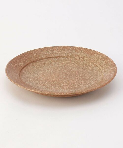 212 KITCHEN STORE / トゥーワントゥーキッチン ストア 食器 | 信楽 丸皿 21.5cm 緋色 ＜Homeland ホームランド＞ | 詳細1