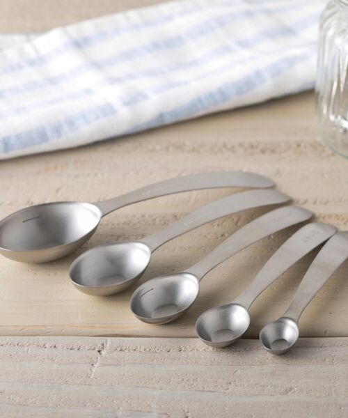 212 KITCHEN STORE / トゥーワントゥーキッチン ストア キッチンツール | SELECT100 (セレクト100) GL オーバル型計量スプーン 5本セット | 詳細2