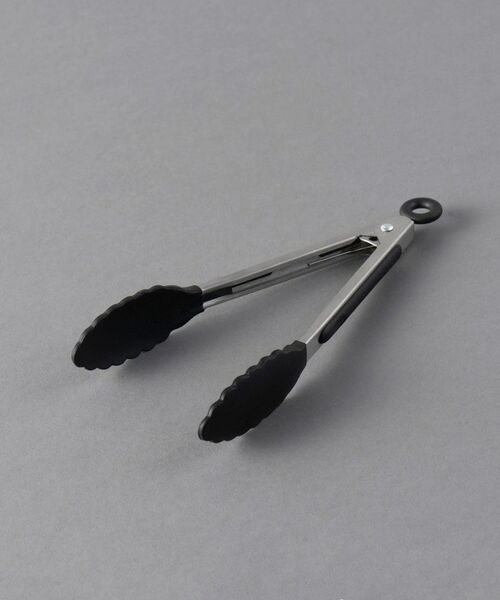 212 KITCHEN STORE / トゥーワントゥーキッチン ストア キッチンツール | シリコン 万能トング 18cm BK ＜CASUAL PRODUCT カジュアルプロダクト＞ | 詳細1