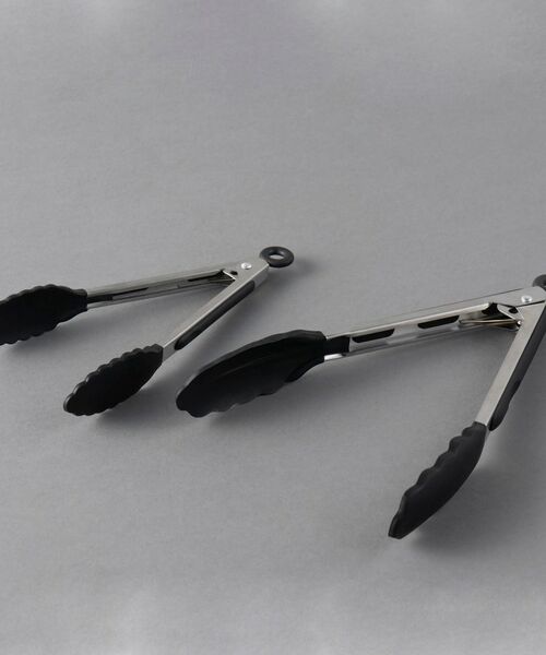 212 KITCHEN STORE / トゥーワントゥーキッチン ストア キッチンツール | シリコン 万能トング 18cm BK ＜CASUAL PRODUCT カジュアルプロダクト＞ | 詳細3