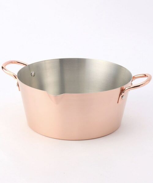 212 KITCHEN STORE / トゥーワントゥーキッチン ストア キッチンツール | 千歳 純銅 揚げ鍋 20cm | 詳細1