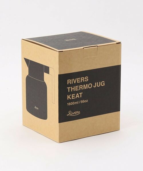 212 KITCHEN STORE / トゥーワントゥーキッチン ストア インテリア・生活雑貨・ホビー・ステーショナリー | サーモジャグ キート 1600 ブラック ＜RIVERS リバース＞ | 詳細4