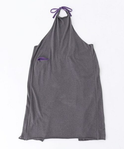 212 KITCHEN STORE / トゥーワントゥーキッチン ストア インテリア・生活雑貨・ホビー・ステーショナリー | ニットエプロンＷ ダークグレー×パープル ＜Homeland ホームランド＞ | 詳細1