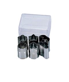 212 KITCHEN STORE / トゥーワントゥーキッチン ストア キッチンツール | プラケース入り 野菜抜型 6型セット 小 ＜TIGERCROWN タイガークラウン＞