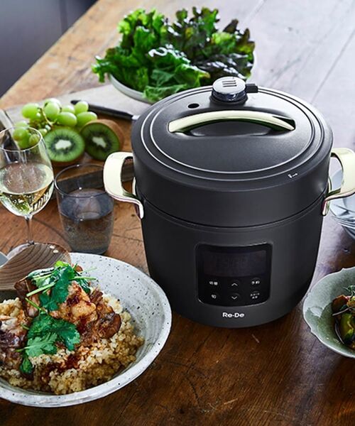 212 KITCHEN STORE / トゥーワントゥーキッチン ストア キッチンツール | リデポット 電気圧力鍋 2L BK ＜Re・De リデ＞ | 詳細10