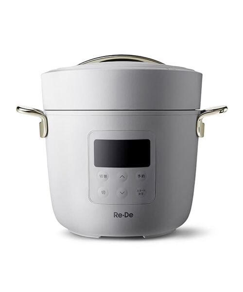 212 KITCHEN STORE / トゥーワントゥーキッチン ストア キッチンツール | リデポット 電気圧力鍋 2L WH ＜Re・De リデ＞ | 詳細5