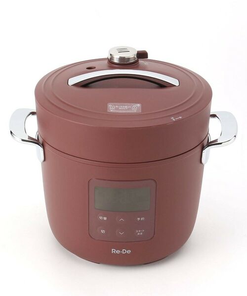 212 KITCHEN STORE / トゥーワントゥーキッチン ストア キッチンツール | 【WEB限定カラー】 リデポット 電気圧力鍋 2L RD ＜Re・De リデ＞ | 詳細1